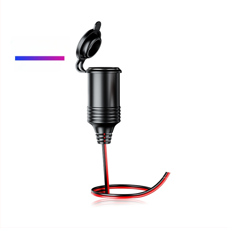 Autós szivargyújtó hosszabbító 12V/24V, Bakelit ház, modell Y8, 250W