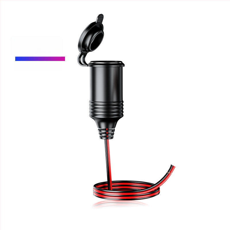 Autós szivargyújtó hosszabbító 12V/24V, Bakelit ház, modell Y8, 250W