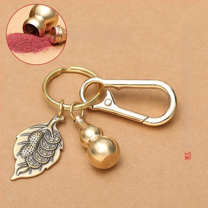 Kovový kľúčen s Pixiu, motívy tekvice a zverokruhu — prívesok na auto a tašku, unisex