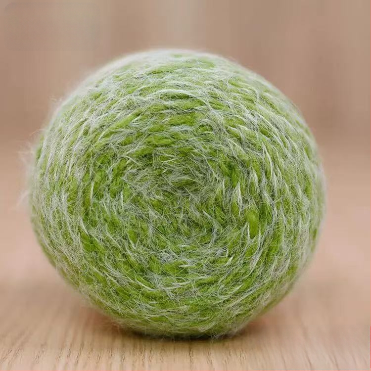 Прежда Magic Ball с пера — градиентна дълга нишка за DIY ръчно плетене, 7s Worsted, единична нишка, групова нишка