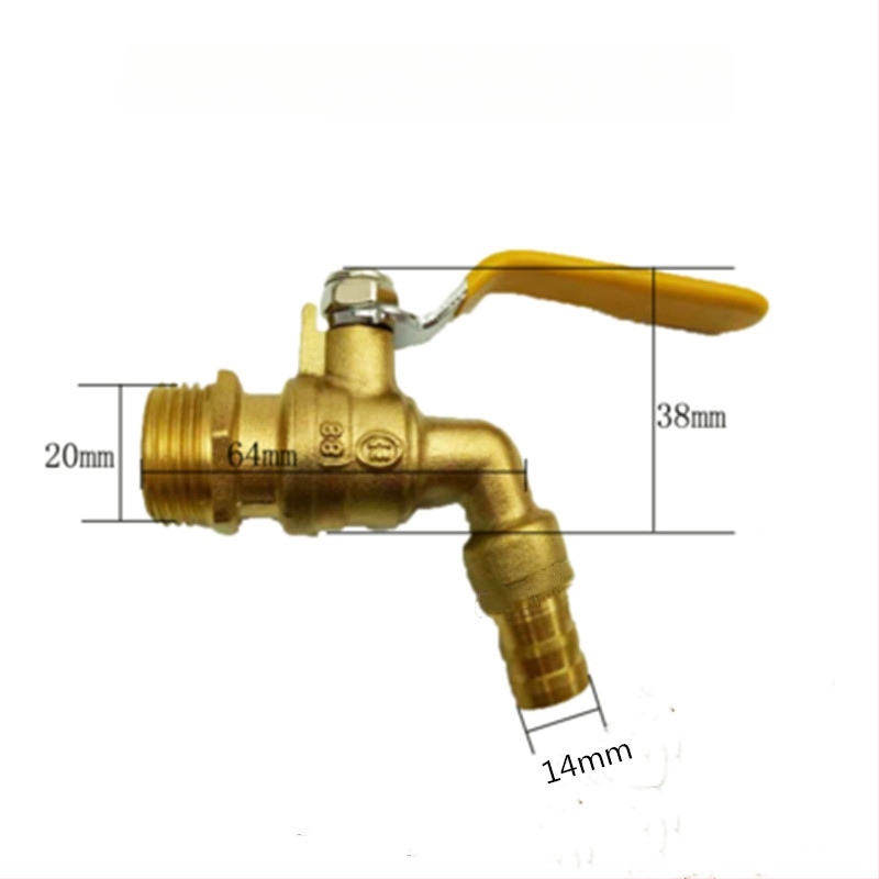 Meďový uhlový kohútik na horúcu vodu so guľovým jadrom a vypúšťacím ventilom, model Water Tsui, telo z meďe, jednorukový dvojitý ovládací systém, 0,6 MPa, 120°C, ručná montáž