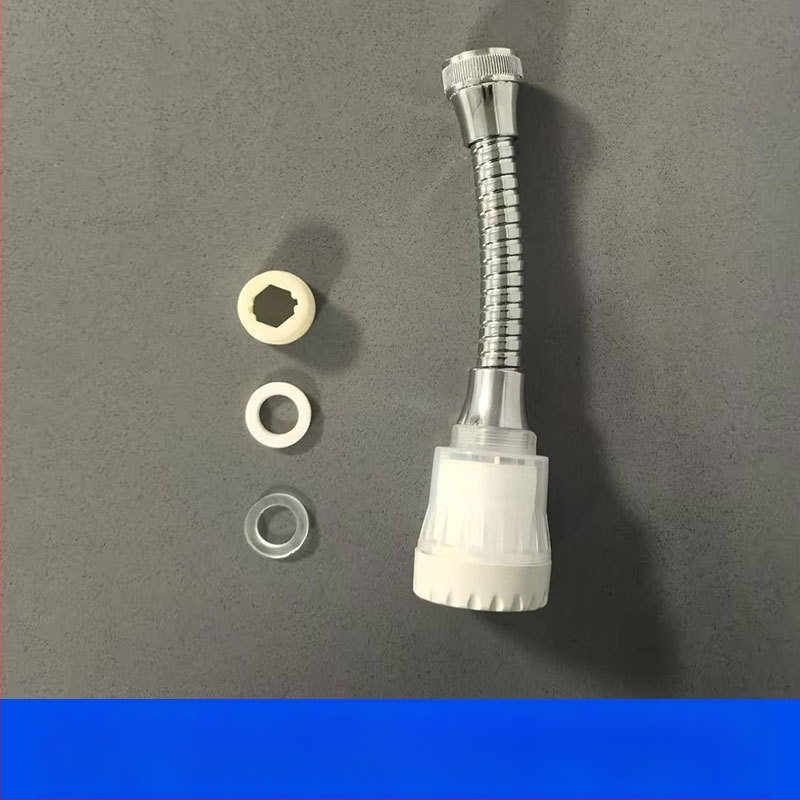 Rozšírená hlava kohútika s ochranou proti striekaniu a otočným filtrom - Model J06, Materiál PS5250, UV ošetrenie, Pripojenie závitom, Prevádzková teplota 60°C