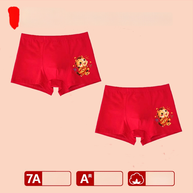 Chiloți pentru băieți, talie medie, 95% bumbac, Clasă de siguranță A, pentru copii mai mari