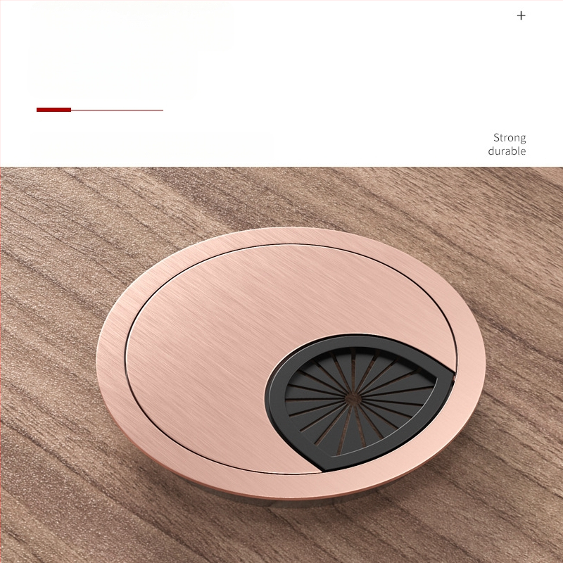 Καλύπτης οπής καλωδίων γραφείου – κράμα ψευδαργύρου, μοντέλο 006, Tai Yanchen, για γραφείο και υπολογιστή, στυλ Νέο κινεζικό