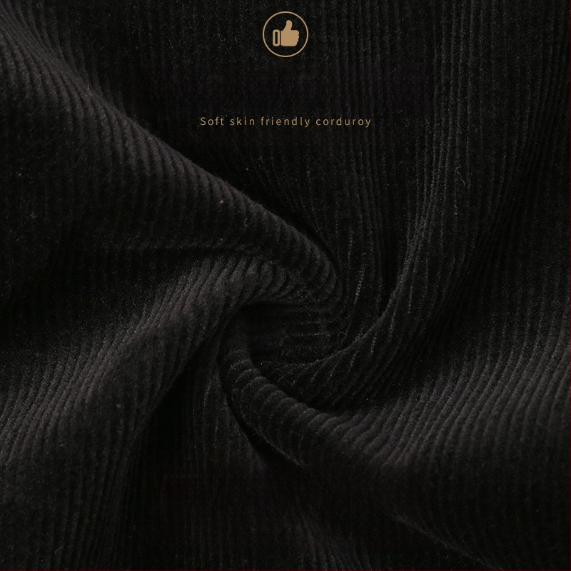 Ανδρικά παντελόνια corduroy, tapered γραμμή, με επένδυση φλίς, παχιά υφή, υψηλή μέση (για μεσήλικες άνδρες)