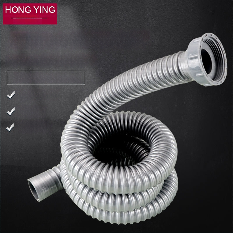 Plastová odtoková trubka pre drez, S-oblúkový tvar, ťahový typ, moderný jednoduchý štýl, prispôsobenie k dispozícii