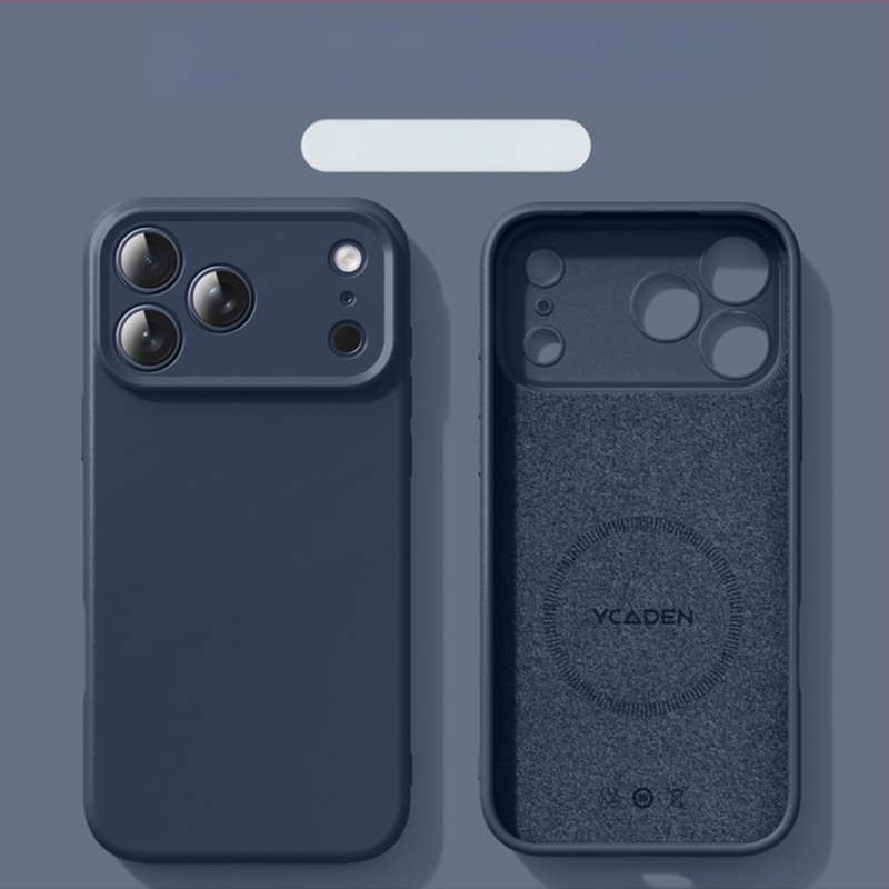 Carcasă din silicon lichid cu magneți pentru iPhone 17 Pro Max – Finisaj mat, Protecție la șocuri, Disipare termică, Anti-amprentă