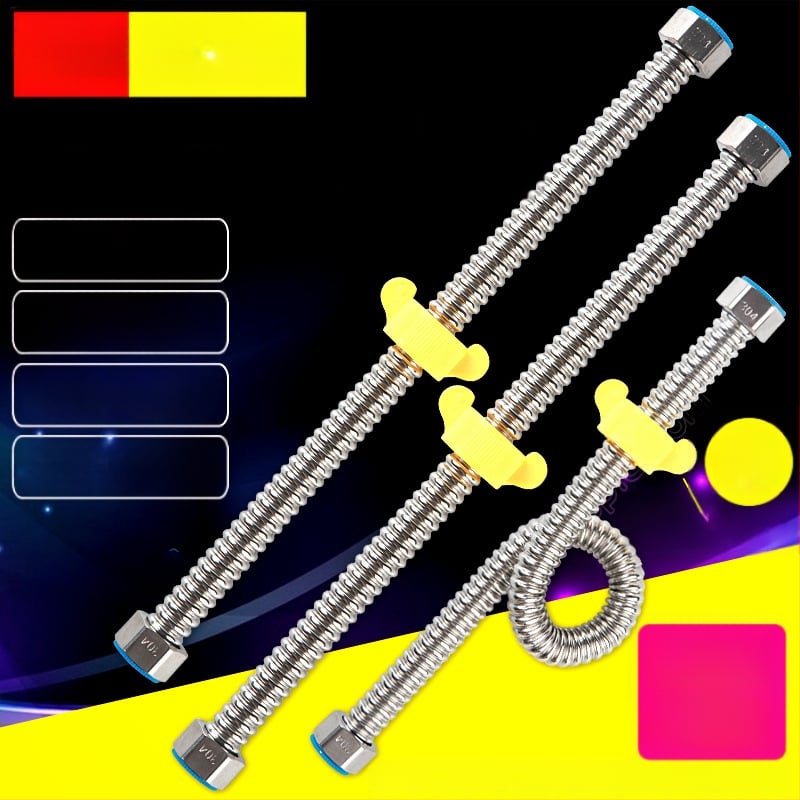 304 oceľový vlnený rúra pre vstup vody k bojleru – vysoký tlak, teplotná odolnosť, CUPC certifikát, model 1