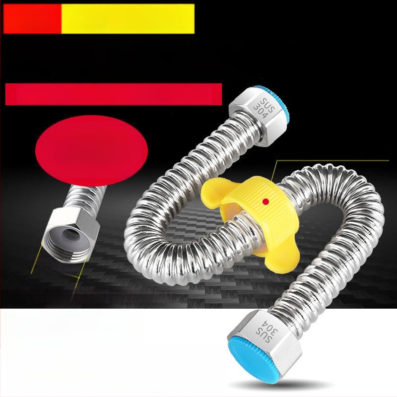 304 oceľový vlnený rúra pre vstup vody k bojleru – vysoký tlak, teplotná odolnosť, CUPC certifikát, model 1