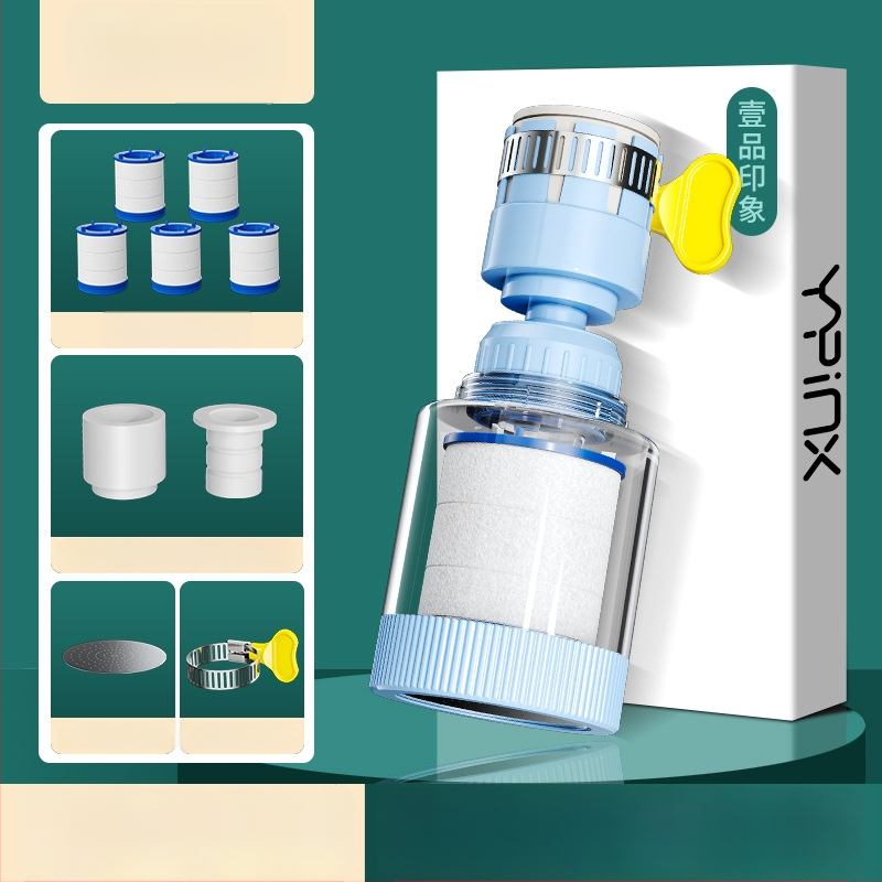 Filtr na kohútik – rozšírenie pre domácu kuchyňu, PP materiál, priama inštalácia, jednorukový ovládanie, model L10205, First Impression, štýl Light Luxury