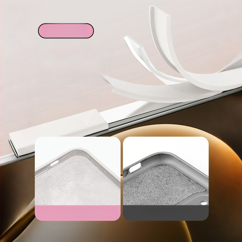 Husă OnePlus 15 din silicon lichid, protecție completă a obiectivului, anti-cădere și disipare a căldurii