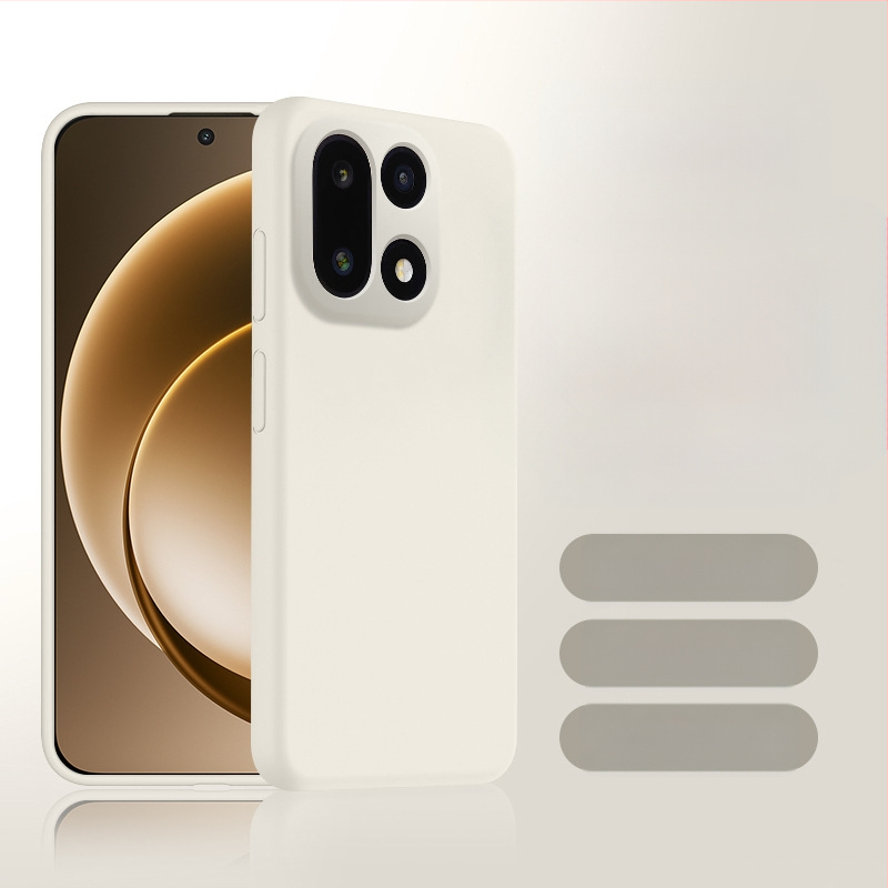 Husă OnePlus 15 din silicon lichid, protecție completă a obiectivului, anti-cădere și disipare a căldurii