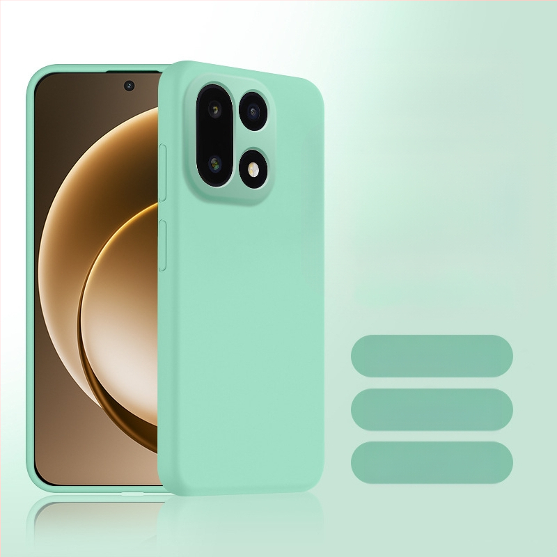 Husă OnePlus 15 din silicon lichid, protecție completă a obiectivului, anti-cădere și disipare a căldurii