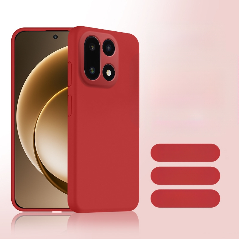 Husă OnePlus 15 din silicon lichid, protecție completă a obiectivului, anti-cădere și disipare a căldurii