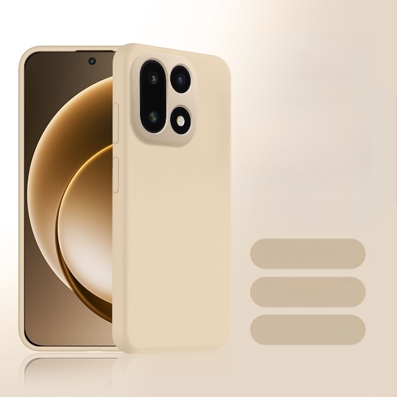 Husă OnePlus 15 din silicon lichid, protecție completă a obiectivului, anti-cădere și disipare a căldurii