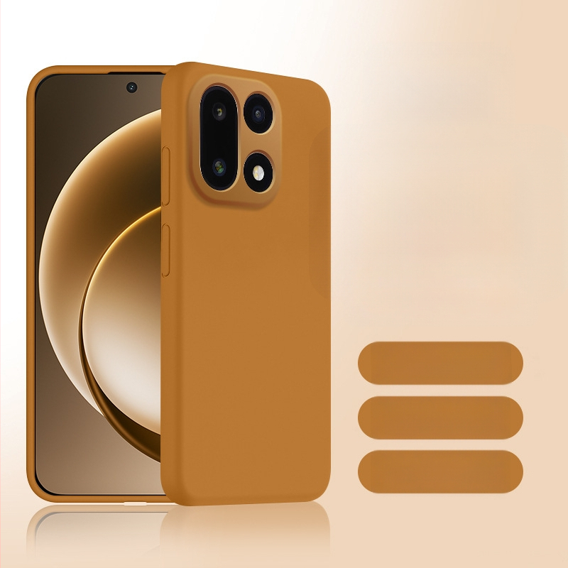 Husă OnePlus 15 din silicon lichid, protecție completă a obiectivului, anti-cădere și disipare a căldurii