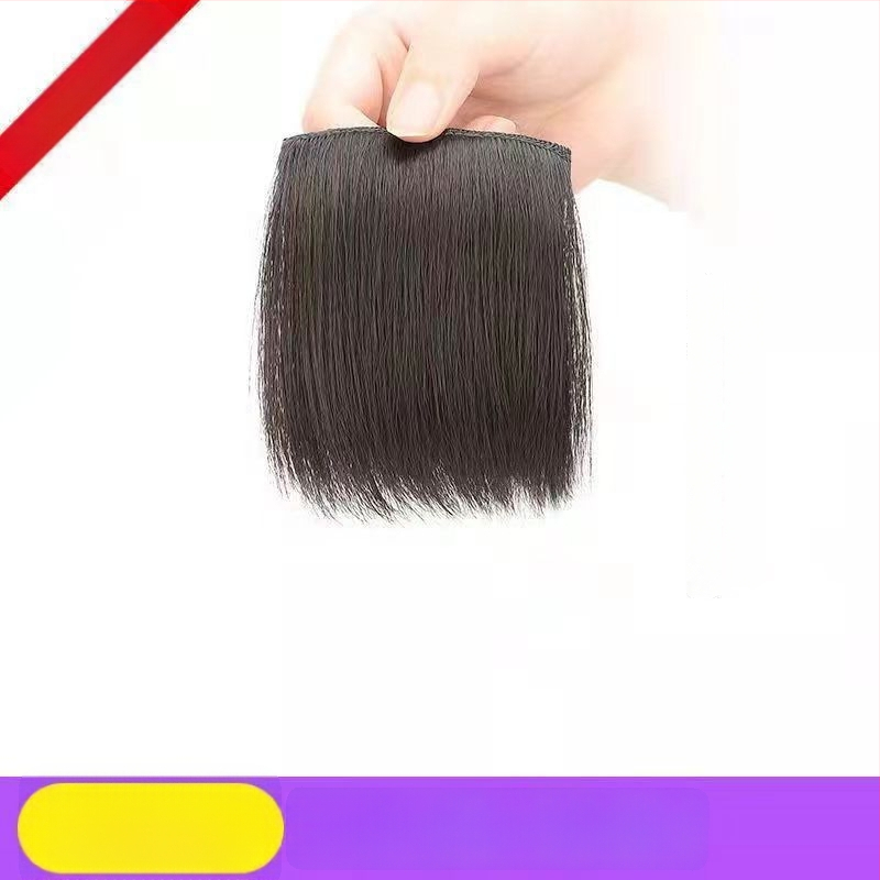 Ex06 Plăci de volum pentru păr — Două piese fără cusături pentru coroana și părțile laterale, păr drept, sârmă rezistentă la temperatură, design cu mecanism, nu se poate vopsi