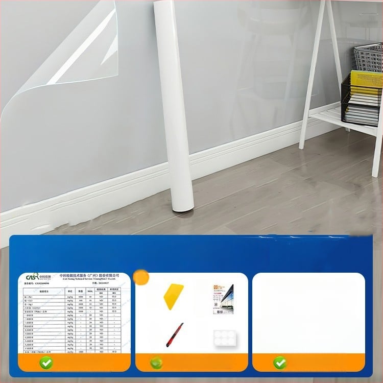 Pengyi PVC αντιστατικό διαφανές φιλμ προστασίας τοίχων, επίπεδο αυτοκόλλητο τοίχου, ανθεκτικό σε λίπη, μοντέρνο μινιμαλιστικό στυλ