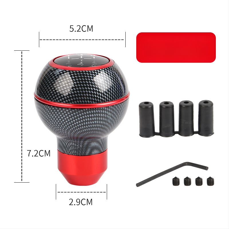 Λαβή επιλογέα ταχυτήτων με σχέδιο φλοιού ξύλου, στρογγυλή μπάλα για χειροκίνητο κιβώτιο (Μοντέλο: Wood grain ball gear head; Μάρκα: Powerful manufacturer; OEM: Original factory)