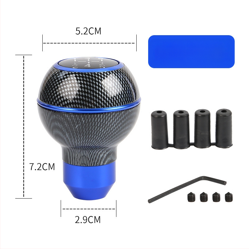 Λαβή επιλογέα ταχυτήτων με σχέδιο φλοιού ξύλου, στρογγυλή μπάλα για χειροκίνητο κιβώτιο (Μοντέλο: Wood grain ball gear head; Μάρκα: Powerful manufacturer; OEM: Original factory)