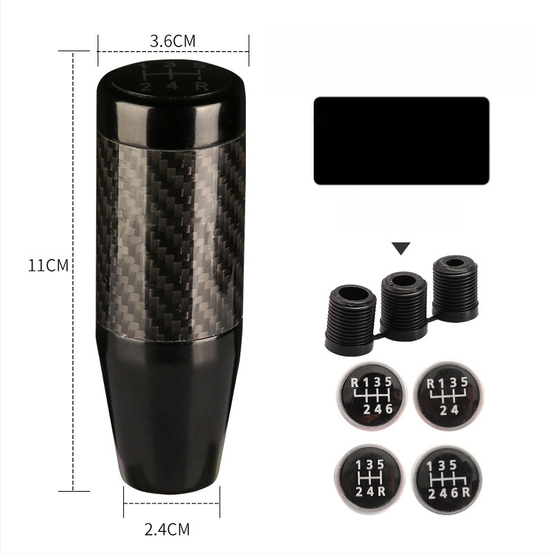 Λαβή επιλογέα ταχυτήτων με σχέδιο φλοιού ξύλου, στρογγυλή μπάλα για χειροκίνητο κιβώτιο (Μοντέλο: Wood grain ball gear head; Μάρκα: Powerful manufacturer; OEM: Original factory)