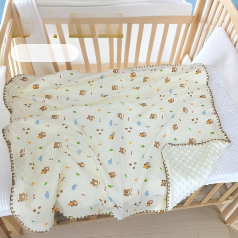 Baba géz takaró mindkét évszakra | 200–300 g | 0–3 éves korosztálynak | Anyag: géz | Stílus: Modern Minimalizmus