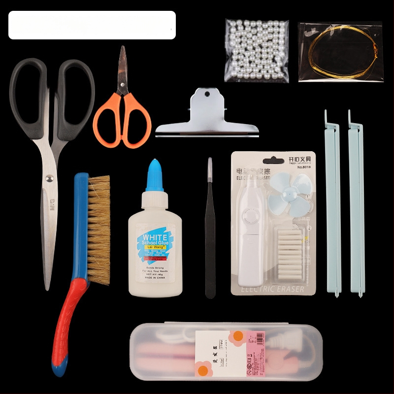 Clip de păr cu floare din velur — Set DIY de materiale, stil antic, aliaj, ambalat individual, primăvara 2025