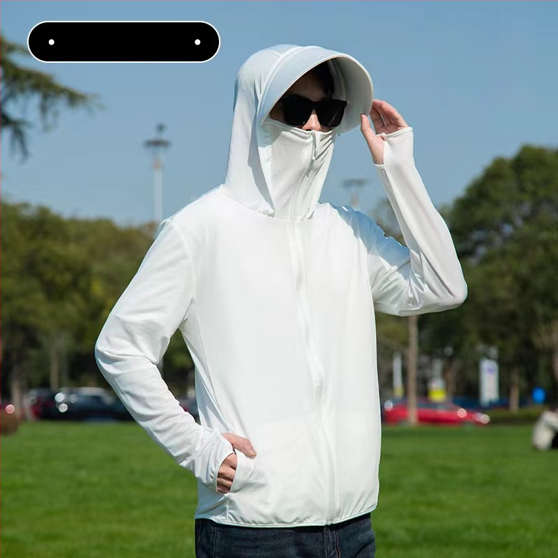 Vonkajšia vetrovka s kapucňou, odnímateľná, UPF50+ UV ochrana, priedušná, rýchloschnúca