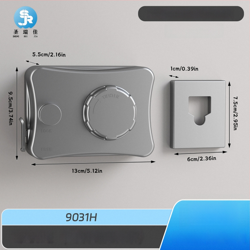 Разтегателна сушалка за дрехи без пробиване, невидима стенна за вътрешен балкон – ABS + алуминиева сплав + стоманено въже