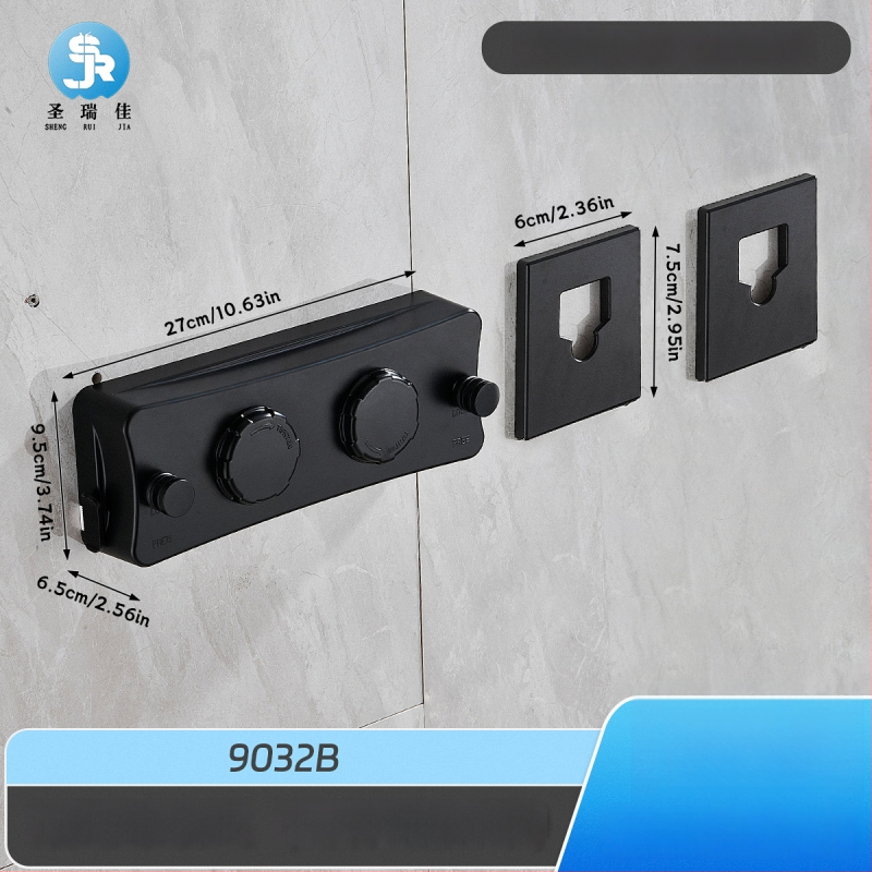 Разтегателна сушалка за дрехи без пробиване, невидима стенна за вътрешен балкон – ABS + алуминиева сплав + стоманено въже