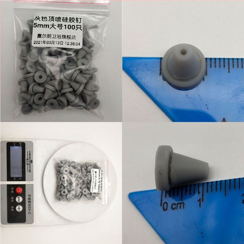 Sprchová silikónová tryska – vývod vody a hlava postrekovača, príslušenstvo