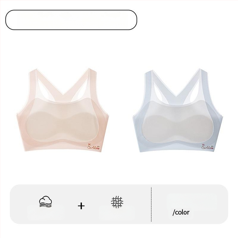 Detský športový podprsenka pre dievčatá v období rastu – prvý stupeň, pre deti nad 8 rokov, výška nad 140 cm, všetky ročné obdobia, nylon a akrylové vlákno