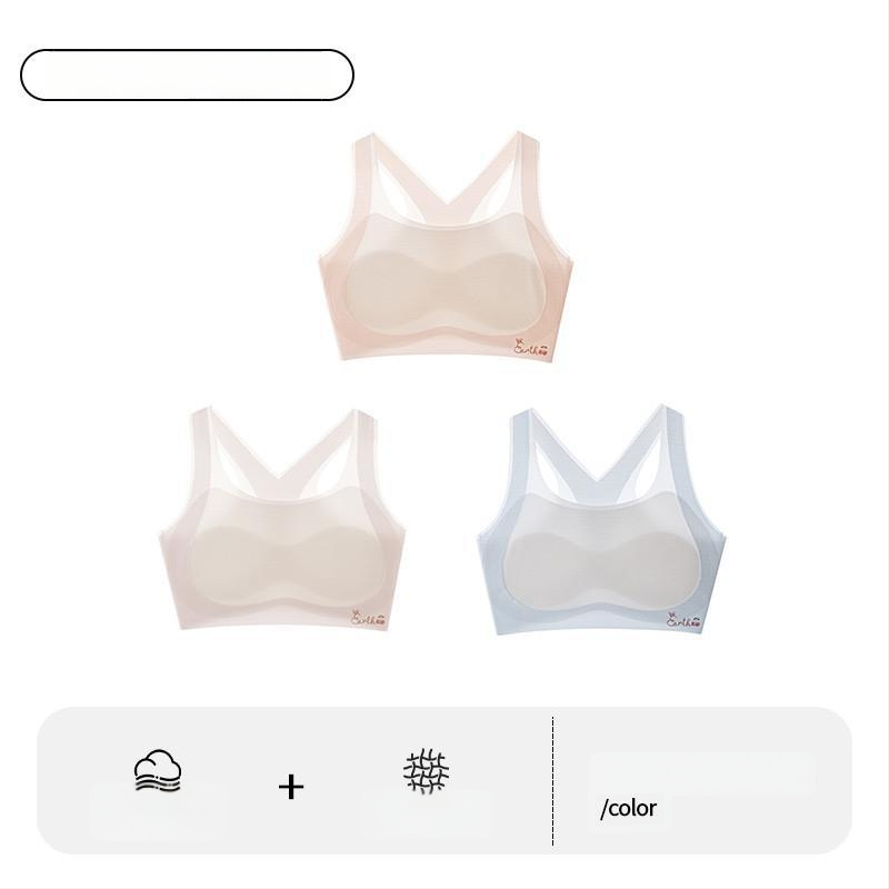 Detský športový podprsenka pre dievčatá v období rastu – prvý stupeň, pre deti nad 8 rokov, výška nad 140 cm, všetky ročné obdobia, nylon a akrylové vlákno