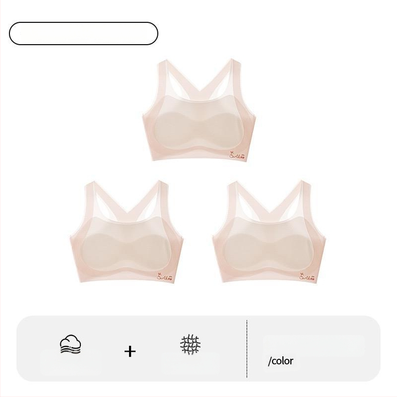 Detský športový podprsenka pre dievčatá v období rastu – prvý stupeň, pre deti nad 8 rokov, výška nad 140 cm, všetky ročné obdobia, nylon a akrylové vlákno