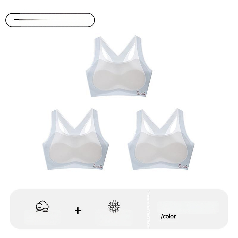 Detský športový podprsenka pre dievčatá v období rastu – prvý stupeň, pre deti nad 8 rokov, výška nad 140 cm, všetky ročné obdobia, nylon a akrylové vlákno