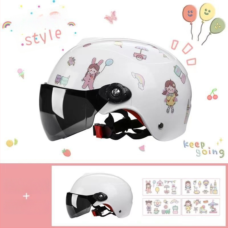 Παιδικό κράνος ράλι — Καλοκαίρι αγώνων, Προστασία από τον ήλιο, Πιστοποίηση TCO99