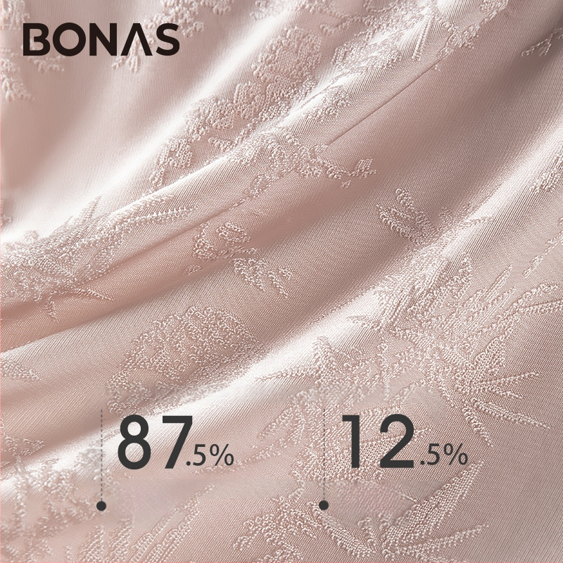 Ženské krajkové nohavičky s vysokým pásom, priedušné a antibakteriálne; hlavný materiál 80–90% nylon; podšívka 90–95% viskóza; vzor: rozbité kvety