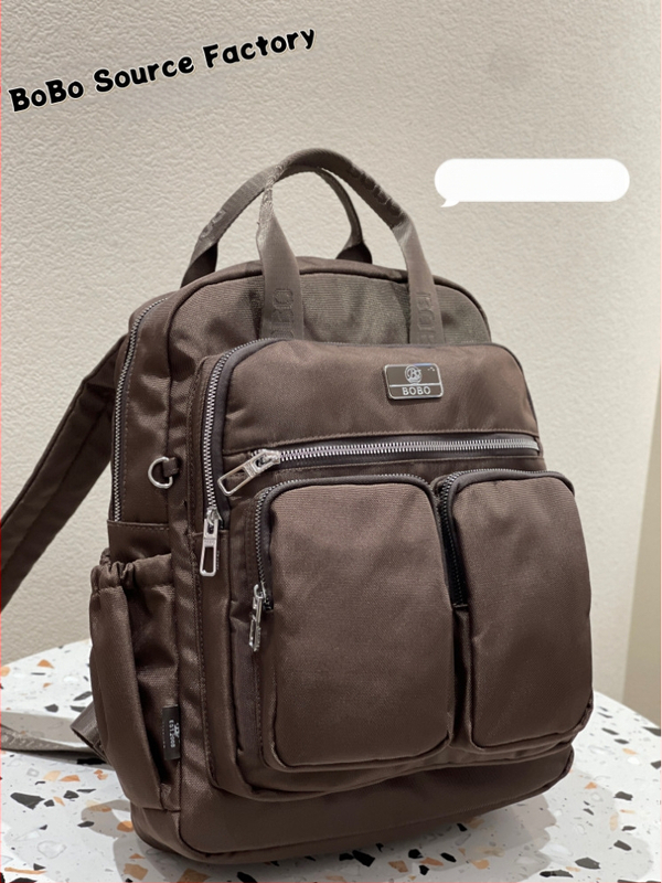 Rucsac de damă casual urban: ușor, din Oxford; căptușeală nylon; impermeabil; buzunar pentru laptop; mai multe buzunare.