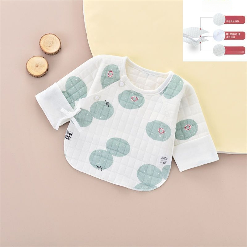 Βρεφικό τοπ από βαμβάκι με βελουδωμένη επεξεργασία, V-λαιμόκοψη, 95–100% βαμβάκι, από 0–12 μηνών, για όλες τις εποχές