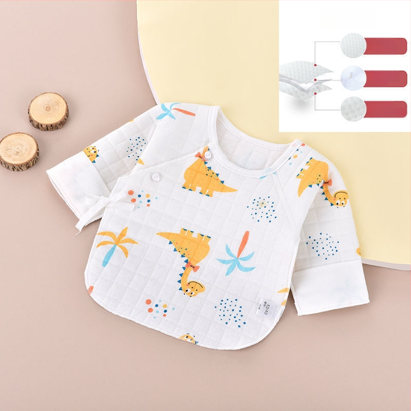 Βρεφικό τοπ από βαμβάκι με βελουδωμένη επεξεργασία, V-λαιμόκοψη, 95–100% βαμβάκι, από 0–12 μηνών, για όλες τις εποχές