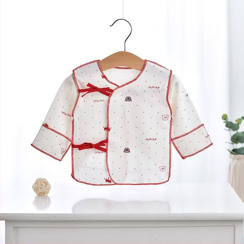 Βρεφικό τοπ από βαμβάκι με βελουδωμένη επεξεργασία, V-λαιμόκοψη, 95–100% βαμβάκι, από 0–12 μηνών, για όλες τις εποχές