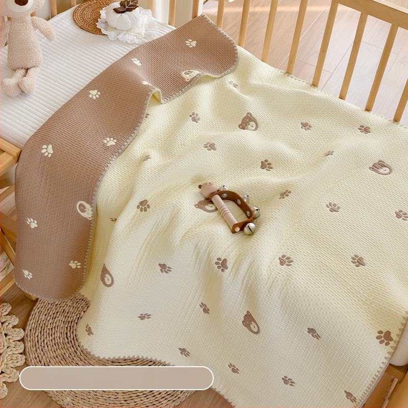 Csecsemő takaró minden évszakhoz, 100% pamut, INS-stílus, újszülöttek és 6 éves kor közötti gyermekek számára, súly 500-800 g