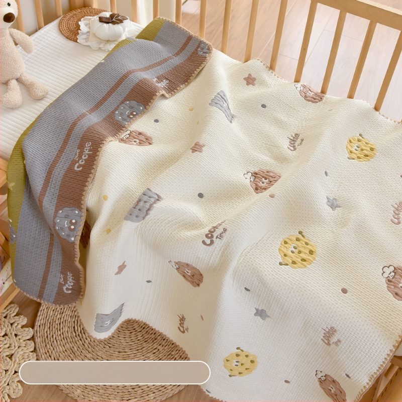 Csecsemő takaró minden évszakhoz, 100% pamut, INS-stílus, újszülöttek és 6 éves kor közötti gyermekek számára, súly 500-800 g