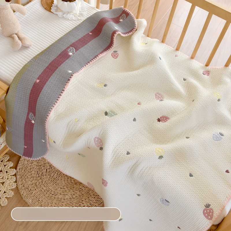 Csecsemő takaró minden évszakhoz, 100% pamut, INS-stílus, újszülöttek és 6 éves kor közötti gyermekek számára, súly 500-800 g