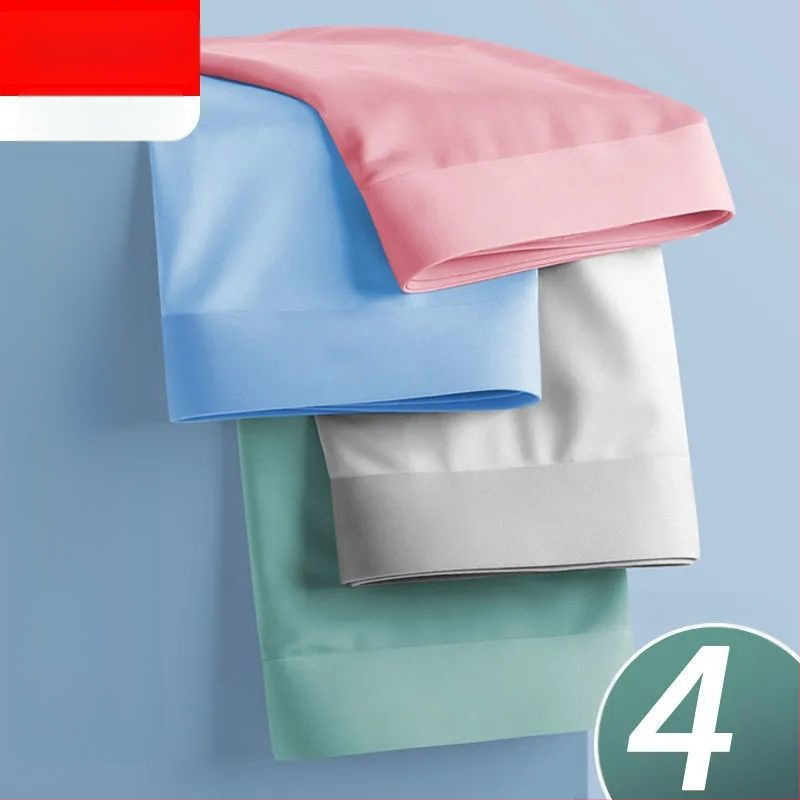 Férfi jégselyem grafén antibakteriális, gyorsan száradó és lélegző boxeralsónadrág, kötött poliészter anyag, középmagas derekú