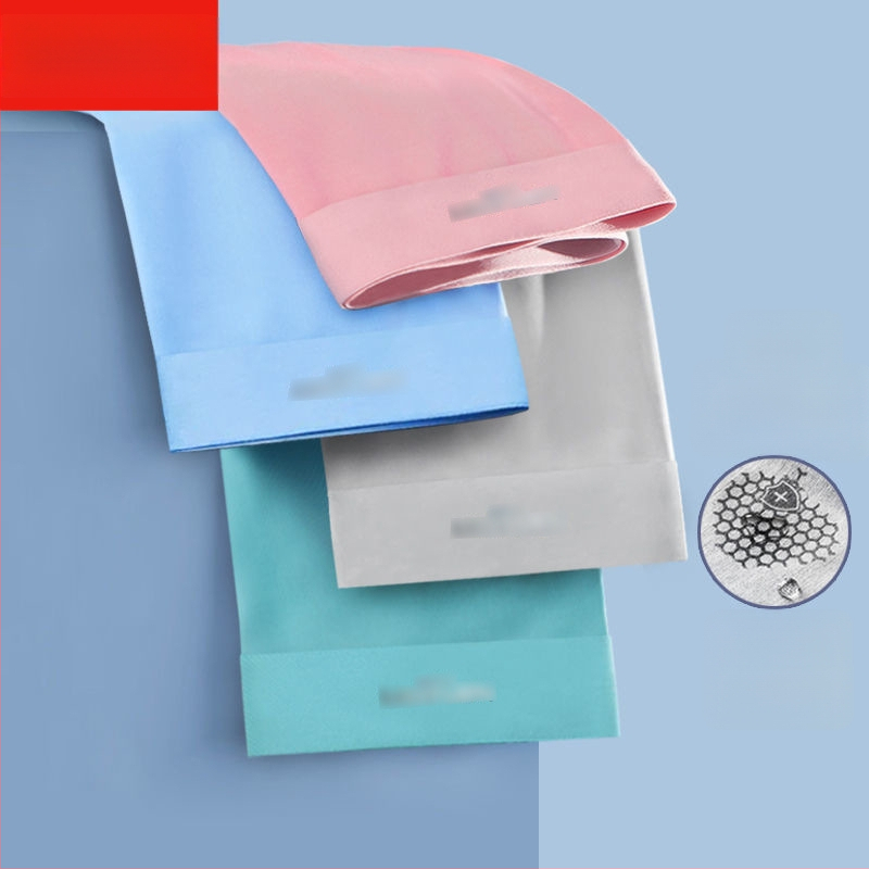 Férfi jégselyem grafén antibakteriális, gyorsan száradó és lélegző boxeralsónadrág, kötött poliészter anyag, középmagas derekú