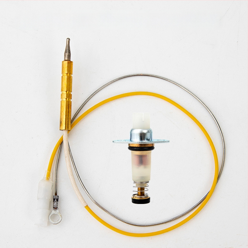 Медна иглена термопара-сонда с корпус на електромагнитен клапан — Neck Strength, модерен стил, без сертифициране