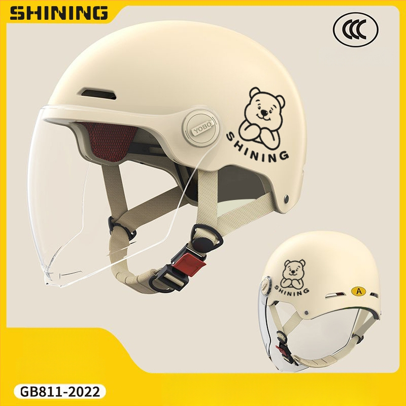 Κράνος για ηλεκτρικό ποδήλατο, ABS περίβλημα, 3C πιστοποιημένο, unisex ημι-κράνος, προστασία από τον ήλιο για όλες τις εποχές