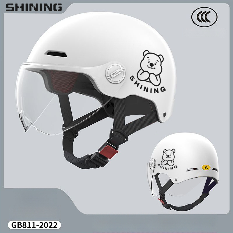 Κράνος για ηλεκτρικό ποδήλατο, ABS περίβλημα, 3C πιστοποιημένο, unisex ημι-κράνος, προστασία από τον ήλιο για όλες τις εποχές