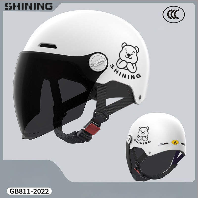 Κράνος για ηλεκτρικό ποδήλατο, ABS περίβλημα, 3C πιστοποιημένο, unisex ημι-κράνος, προστασία από τον ήλιο για όλες τις εποχές